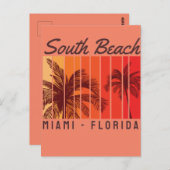 Carte Postale plage sud (Devant / Derrière)