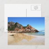 Carte Postale Plage sud-africaine (Devant / Derrière)