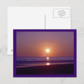 Carte Postale Plage Sun (Devant / Derrière)