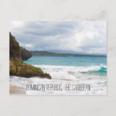 Carte Postale Plage tranquille (Devant)