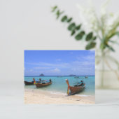 Carte Postale Plage tropicale (Debout devant)