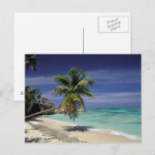 Carte Postale Plage Tropicale, Anse Source D'Argent, La Digue (Devant / Derrière)