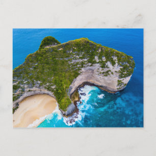 Carte Postale Plage tropicale de l'île Ocean