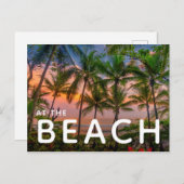 Carte Postale Plage tropicale | Parc national du Corcovado (Devant / Derrière)