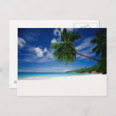 Carte Postale Plage tropicale | Seychelles (Devant / Derrière)