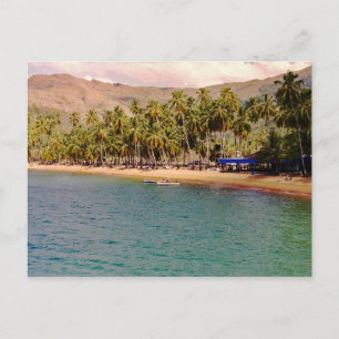 Carte Postale Plage - Venezuela - Voyage - océan