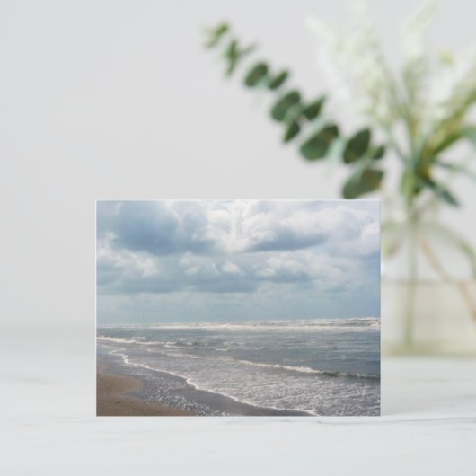 Carte Postale Plage vide (Debout devant)