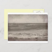 Carte Postale Plage vintage (Devant / Derrière)