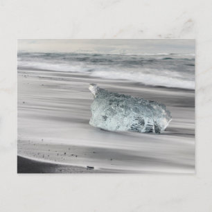 Carte Postale Plage volcanique noire   Parc national de Vatnajok