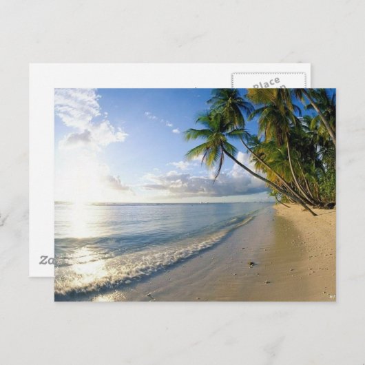 Carte Postale plages (Devant / Derrière)