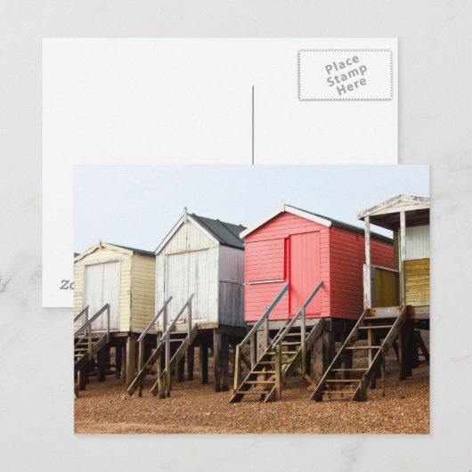 Carte Postale Plages (Devant / Derrière)