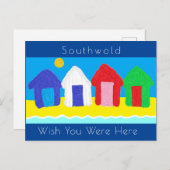 Carte Postale Plages (Devant / Derrière)