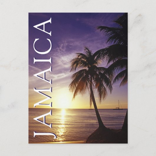 Carte Postale Plages à Negril Jamaïque | Joyeux Anniversaire (Devant)