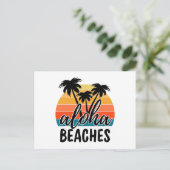 Carte Postale Plages Aloha (Debout devant)