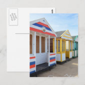 Carte Postale Plages Dans L'Est De L'Angleterre (Devant / Derrière)