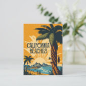 Carte Postale Plages de Californie (Debout devant)