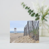 Carte Postale Plages de la dune de sable de Montauk, NY (Debout devant)