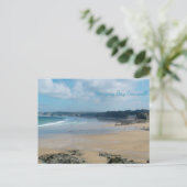 Carte Postale Plages de Newquay Bay Cornwall Angleterre (Debout devant)