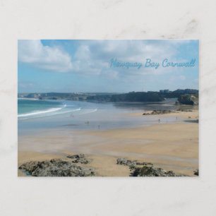 Carte Postale Plages de Newquay Bay Cornwall Angleterre