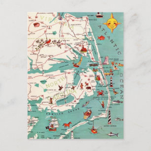 Carte postale Plages des Banques Extérieures