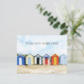 Carte Postale Plages J'Aimerais Que Vous Étiez Ici (Debout devant)