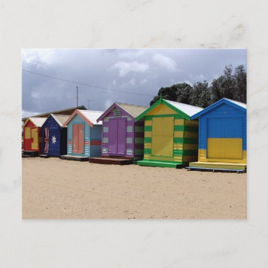 Carte Postale Plages Melbourne 2 (Devant)