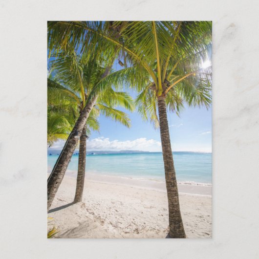 Carte Postale Plages tropicales | Boracay Philippines (Devant)