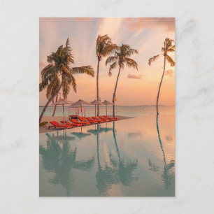 Carte Postale Plages tropicales   Maldives Tropical Beach & Pool