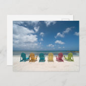 Carte Postale Plages tropicales | Palm Beach, Aruba (Devant / Derrière)