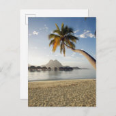 Carte Postale Plages tropicales | Plages, Bora Bora (Devant / Derrière)