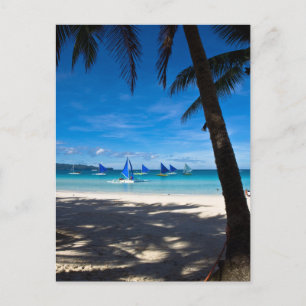 Carte Postale Plages tropicales   White Beach Boracay Philippine