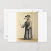 Carte Postale plague-doctor-2 (Devant / Derrière)