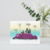 Carte Postale Plaid Est En Place ! (Debout devant)