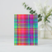 Carte Postale Plaid lumineux (Debout devant)