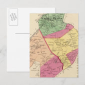 Carte Postale Plaines blanches, villes de Scarsdale (Devant / Derrière)