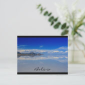 Carte Postale plaines de sel bolivie (Debout devant)