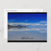 Carte Postale plaines de sel bolivie (Devant / Derrière)