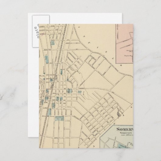 Carte Postale Plainfield, NJ (Devant / Derrière)