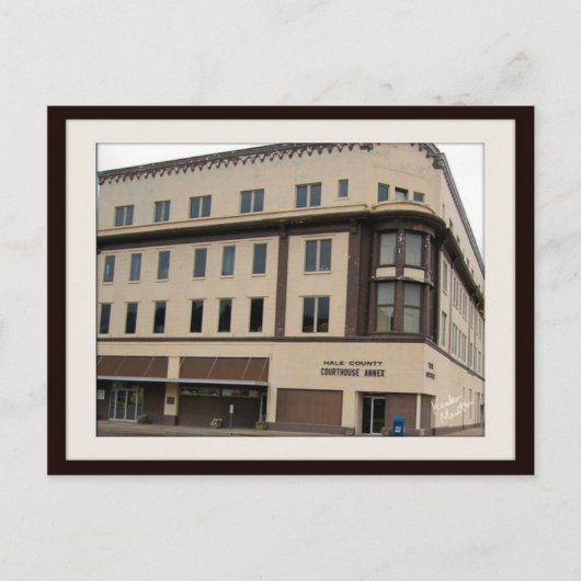 Carte postale - Plainview Palais de justice TX Bât (Devant)