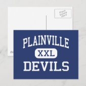 Carte Postale Plainville - Devils - High - Plainville (Devant / Derrière)