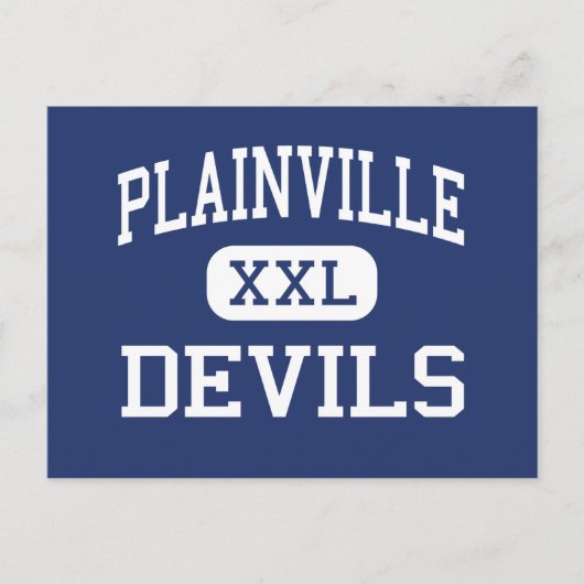 Carte Postale Plainville - Devils - High - Plainville (Devant)