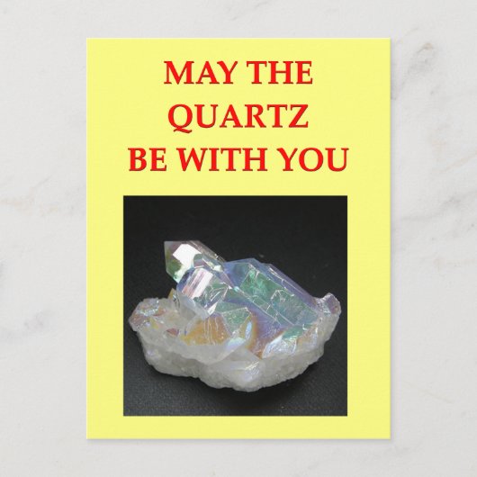 Carte Postale plaisanterie géologique (Devant)