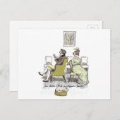 Carte Postale Plaisir de Vexer, Jane Austen Orgueil et Préjugés (Devant / Derrière)