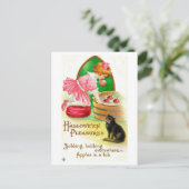 Carte Postale Plaisir d'Halloween, Vintage (Debout devant)
