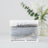 Carte postale Plaisir Quai de Galveston Island (Debout devant)