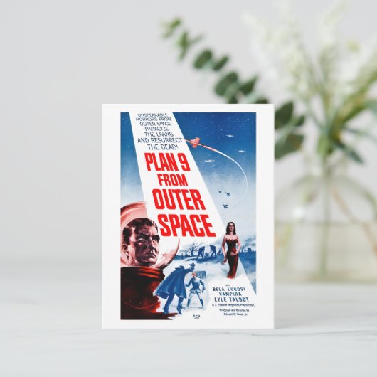 Carte Postale Plan 9 from Outer Space (1957) (Debout devant)