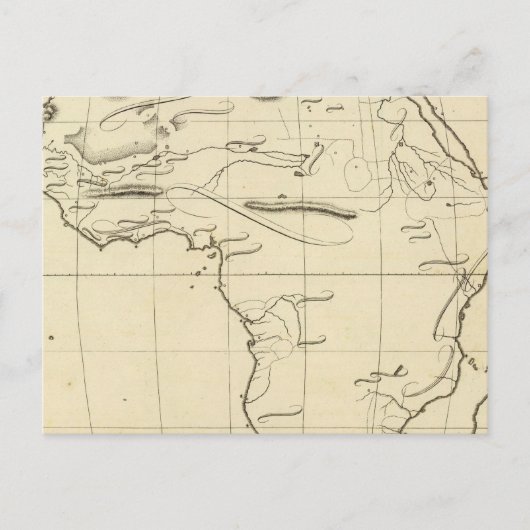 Carte Postale Plan Afrique (Devant)