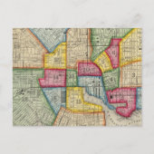 Carte Postale Plan De Baltimore (Devant)