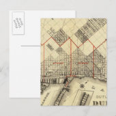 Carte Postale Plan de Duluth et des banlieues (Devant / Derrière)