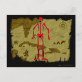 Carte Postale Plan de jolly roger #6 (Devant)